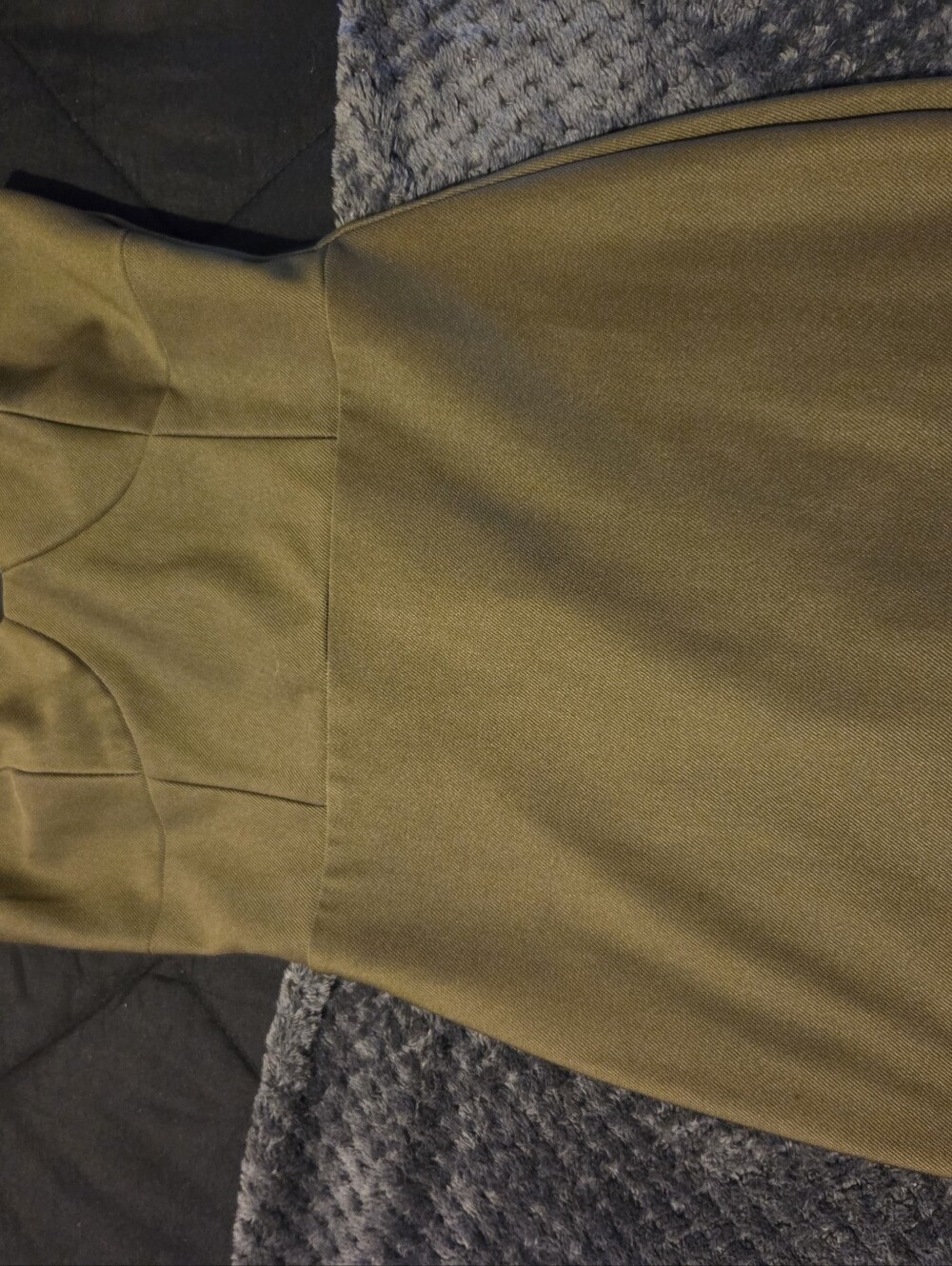 Windsor Olive Green Sleeveless Sheath Dress